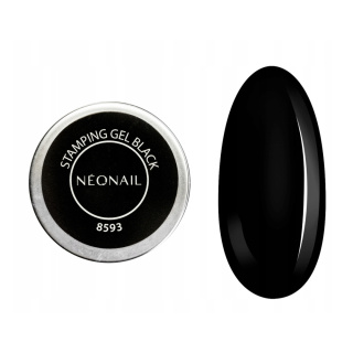 NEONAIL Żel do zdobień STAMPING GEL BLACK 4 ml