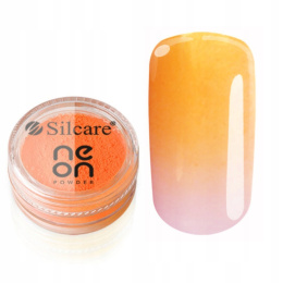 Silcare Efekt Dymu Neon Powder Orange 3g