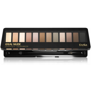 DELIA paleta cieni IDEAL NUDE 02 COLOR MASTER - 12 Odcienie