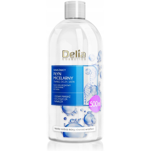 Delia NAWILŻAJĄCY Płyn Micelarny 500ml