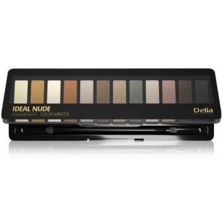 DELIA paleta cieni IDEAL NUDE 01 COLOR MASTER - 12 Odcienie