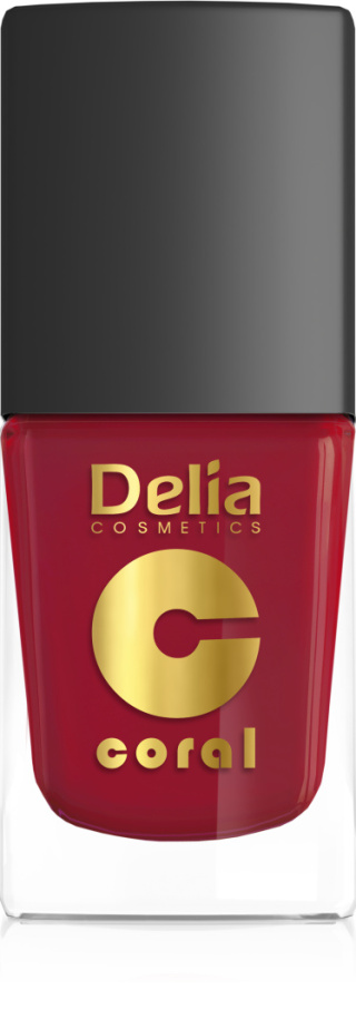 Delia Coral Lakier do Paznokcie 514 - RED VELVET 11ml