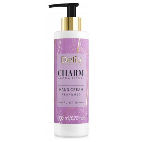 DELIA Perfumowany Krem do Rąk CHARM Aroma Ritual -FLIRTINI - 200ml