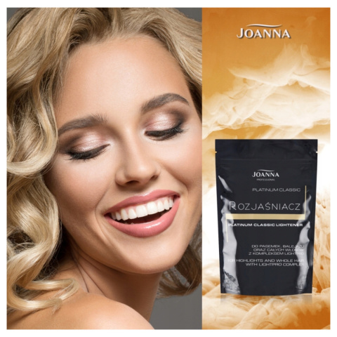 Joanna Professional Platinum Classic Lightener Rozjaśniacz do Włosów 450g