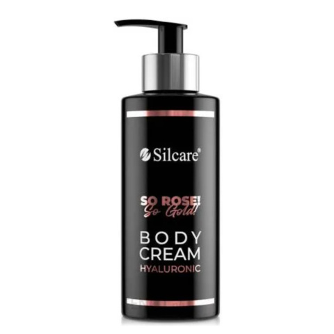 SILCARE SO ROSE SO GOLD BODY CREAM KREM DO CIAŁA Z KWASEM HIALURONOWYM