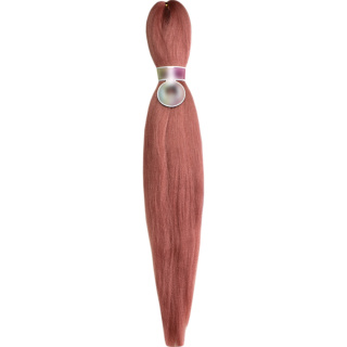 Włosy warkoczyki dredy SUPER SOFT - KANEKALON-SS28 - Zgaszony Róż